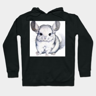 cute chinchilla 4 Hoodie